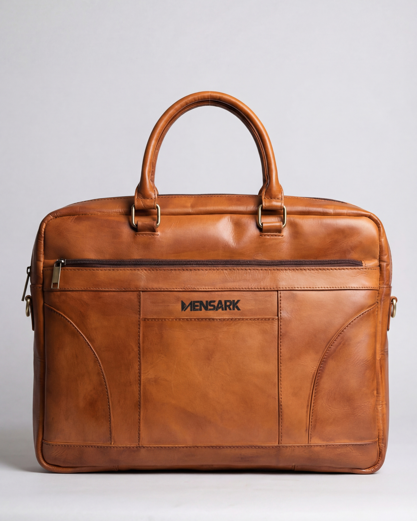 Classic Leather Bag - Brown