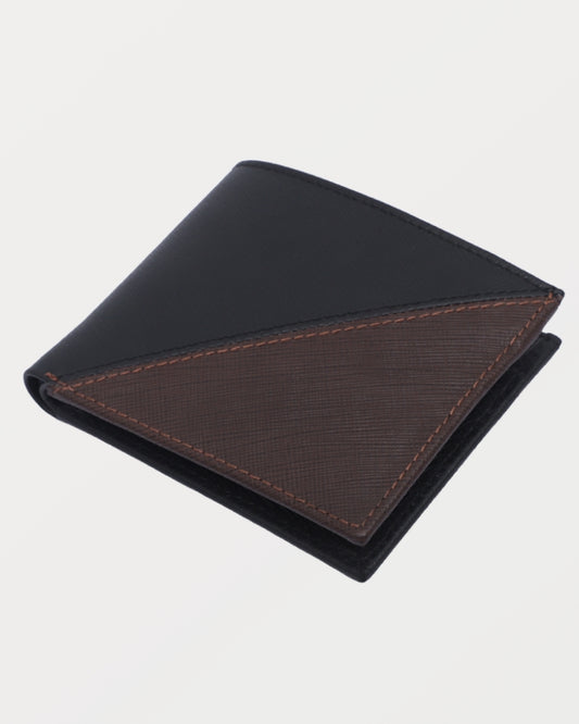 Men Wallet-BLK/BROWN